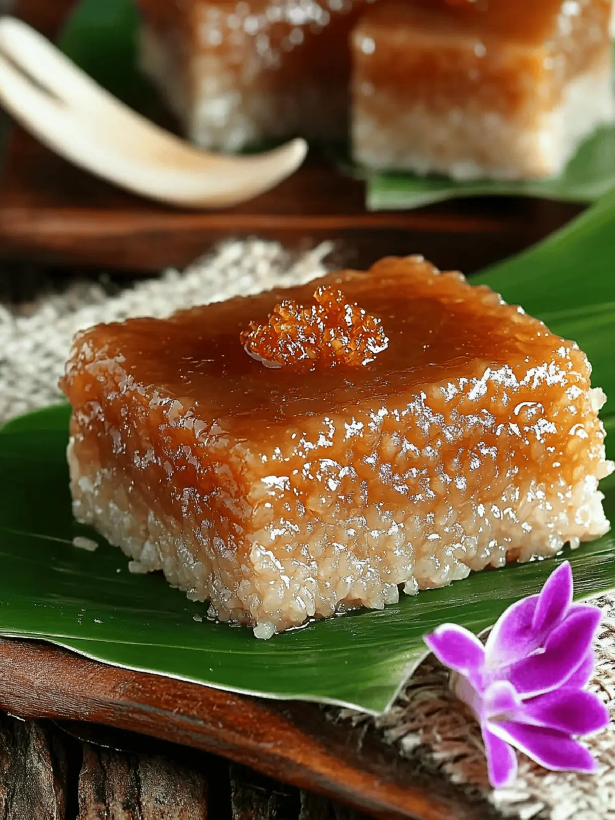 Biko Recipe (Filipino Sticky Rice Cake)