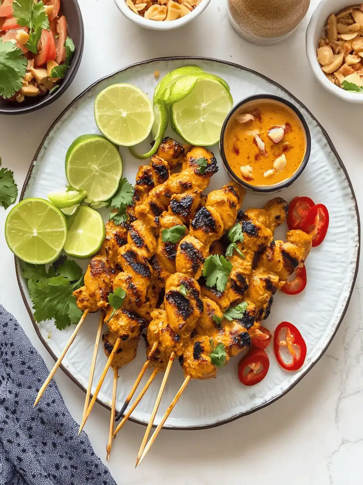 Thai Chicken Satay