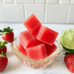 Homemade Strawberry Gummies