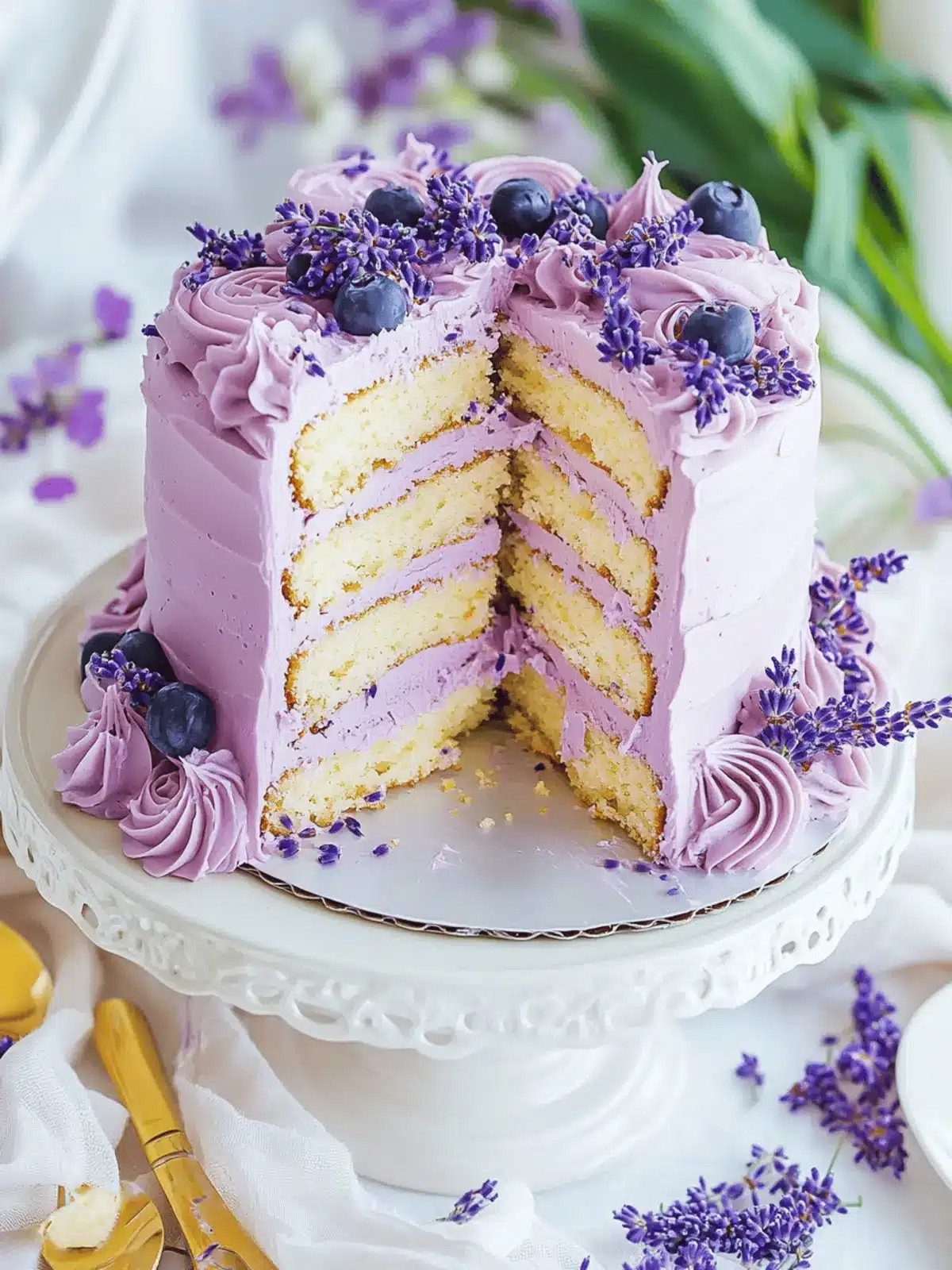 Lavender Cake