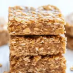 3 Ingredient Apple Oatmeal Bars