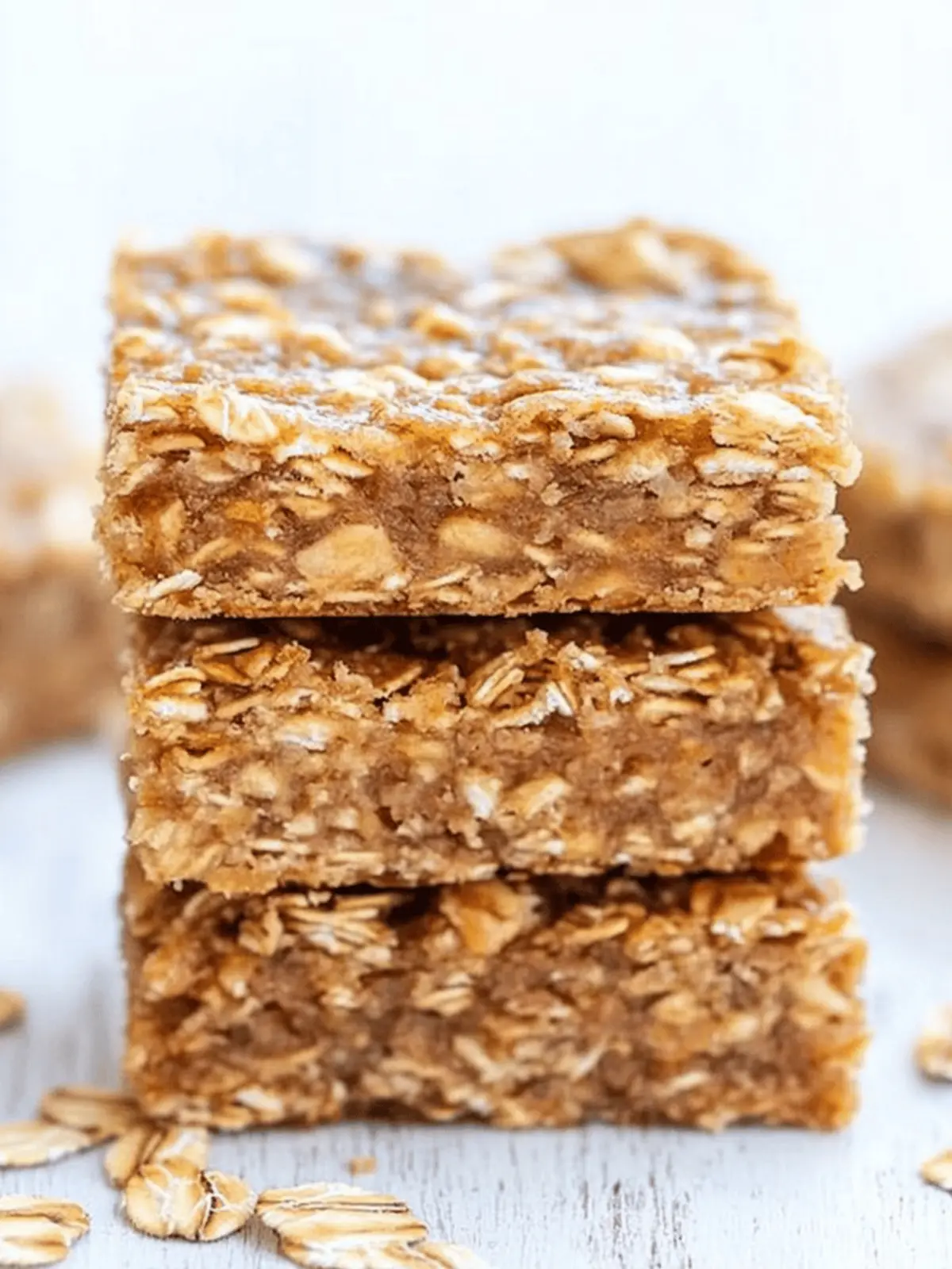 3 Ingredient Apple Oatmeal Bars