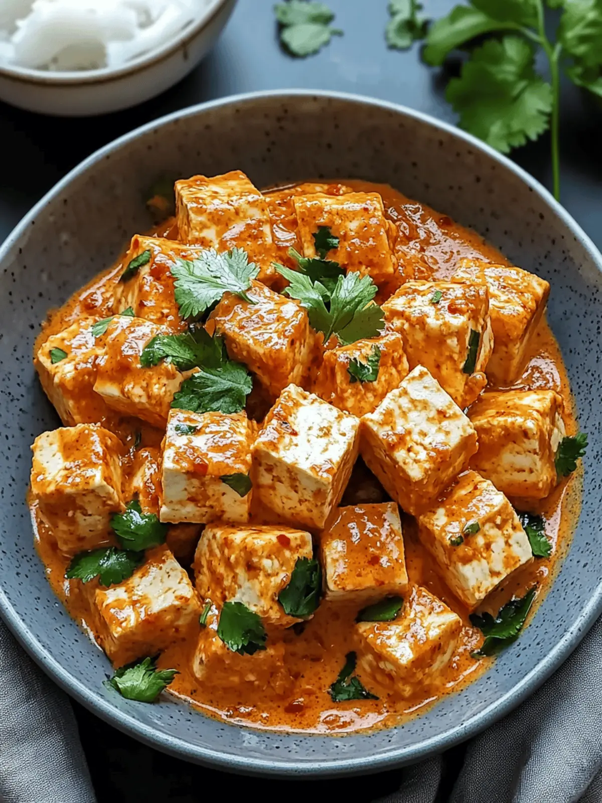 Delicious Spicy Tofu with Creamy Coconut Sauce in 30 Minutes 5 Spicy Tofu with Creamy Coconut Sauce