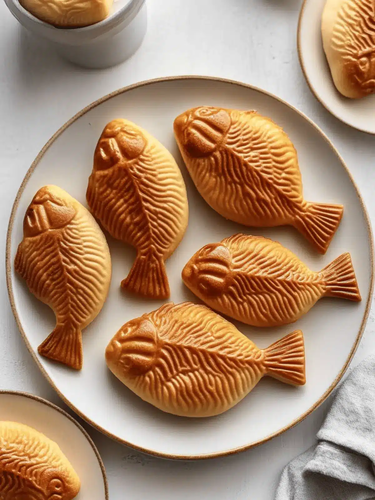 Taiyaki: Irresistible Japanese Fish Dessert You Can Customize 4 Taiyaki (Japanese Fish Dessert)
