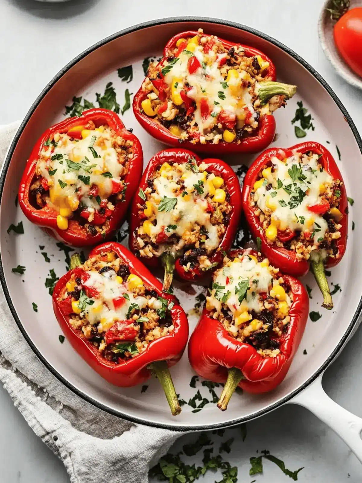 Vegetarian Stuffed Peppers