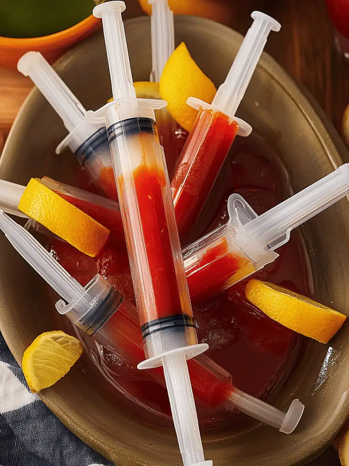 Spooky Bloody Mary Syringes to Thrill Your Halloween Party 4 Bloody Mary Syringes