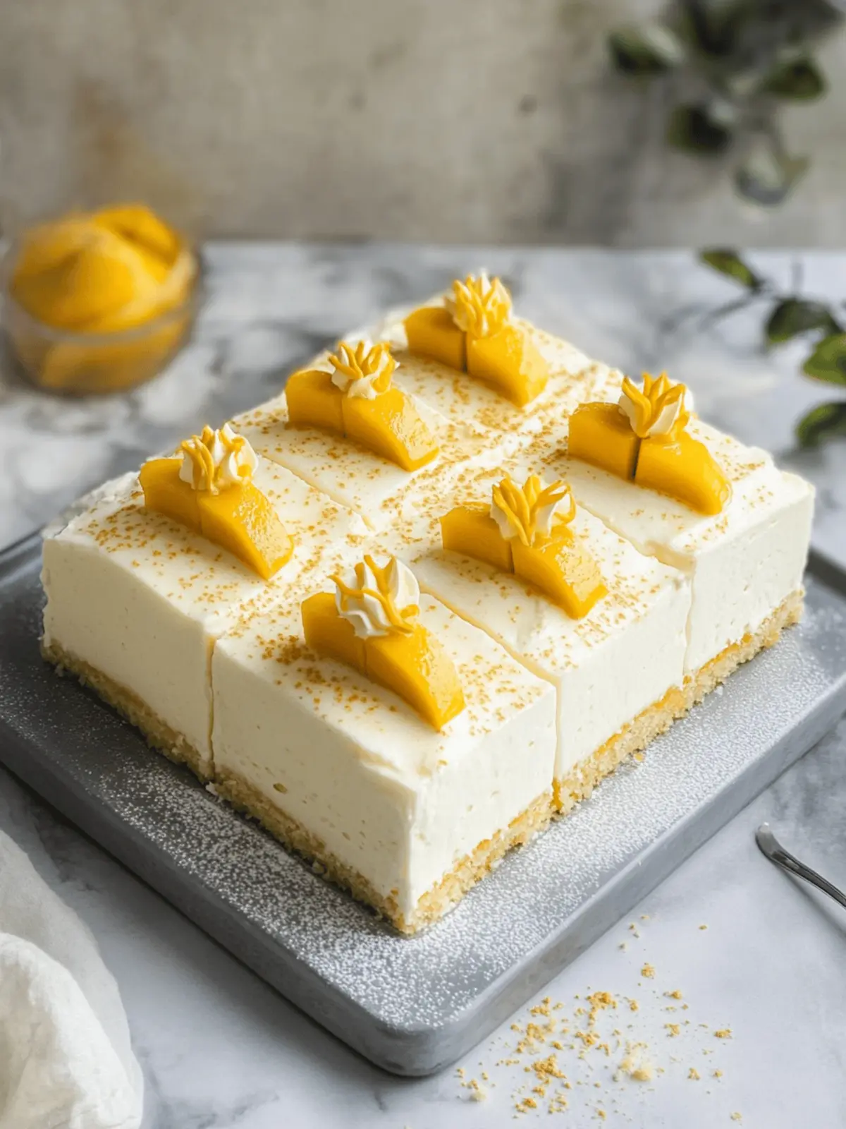 Mango Lassi Tres Leches Cake: A Tropical Delight for Summer! 3 Mango Lassi Tres Leches Cake