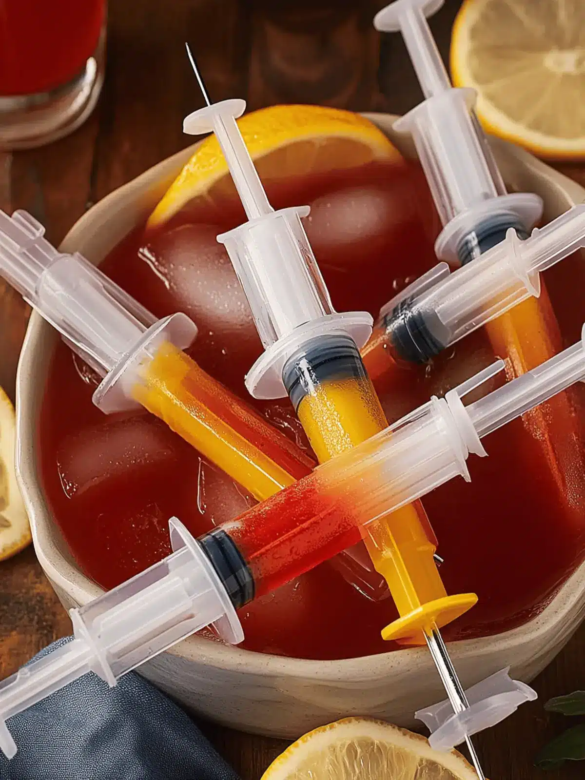 Spooky Bloody Mary Syringes to Thrill Your Halloween Party 2 Bloody Mary Syringes