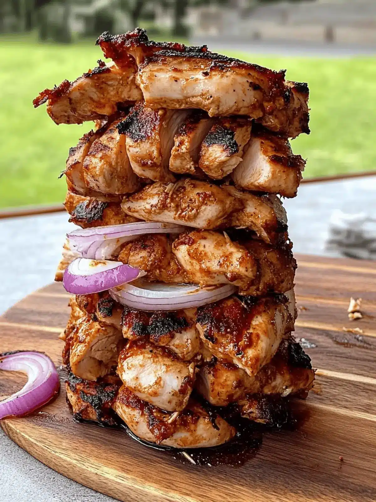 Irresistible Easy Chicken Shawarma Tower Baked in the Oven 2 Easy Chicken Shawarma Tower Baked in the Oven