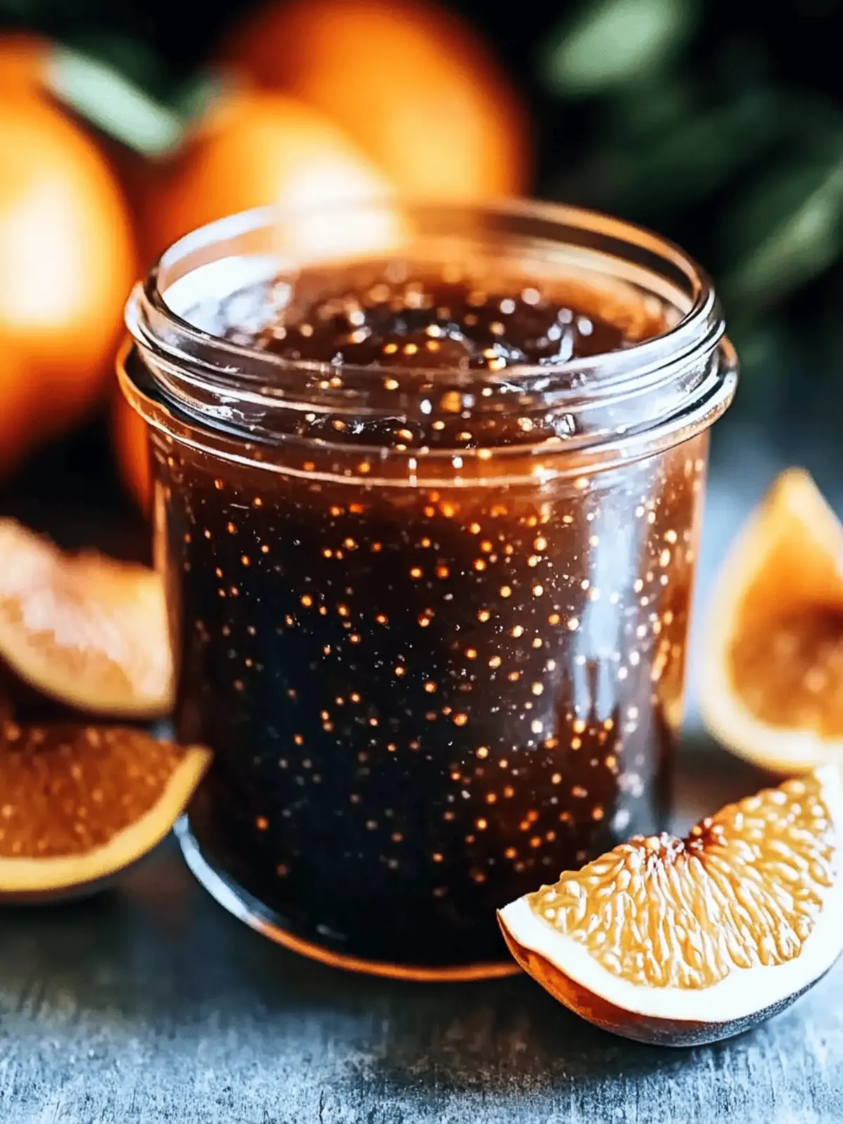 Tangy Fig and Orange Chutney