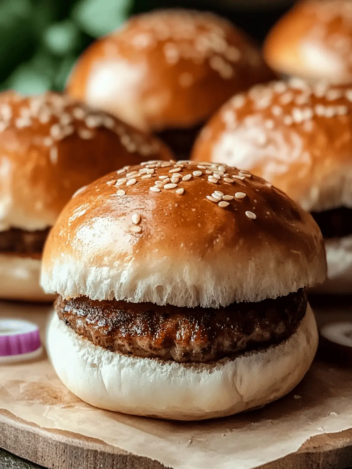 Small Batch Gluten-Free Hamburger Buns