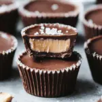 Frozen Peanut Butter Nutella Cups
