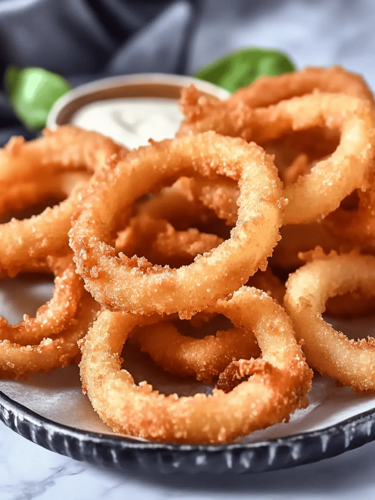 Crispy Gluten-Free Onion Rings (Dairy-Free)