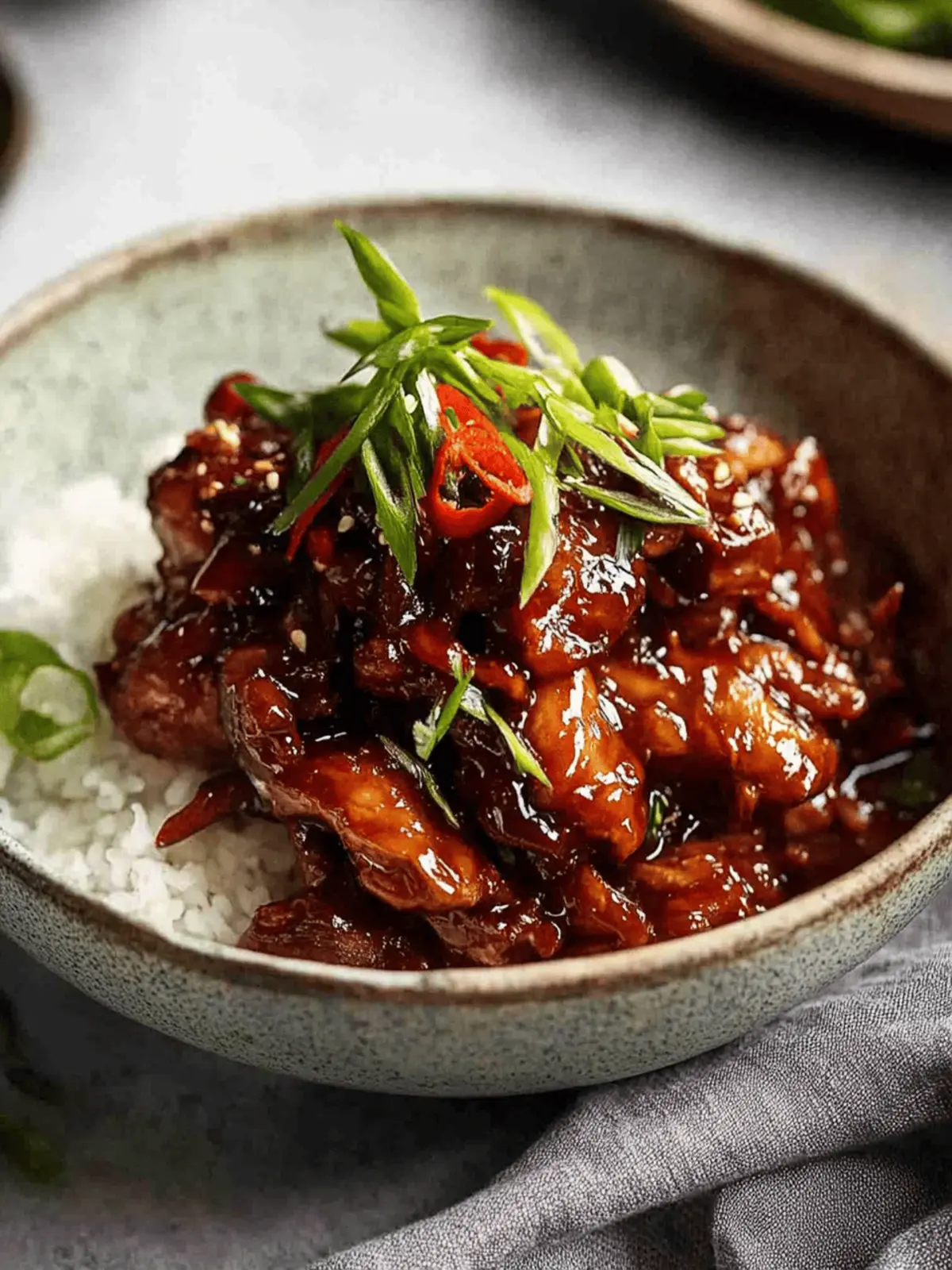 Vietnamese Caramel Ginger Chicken