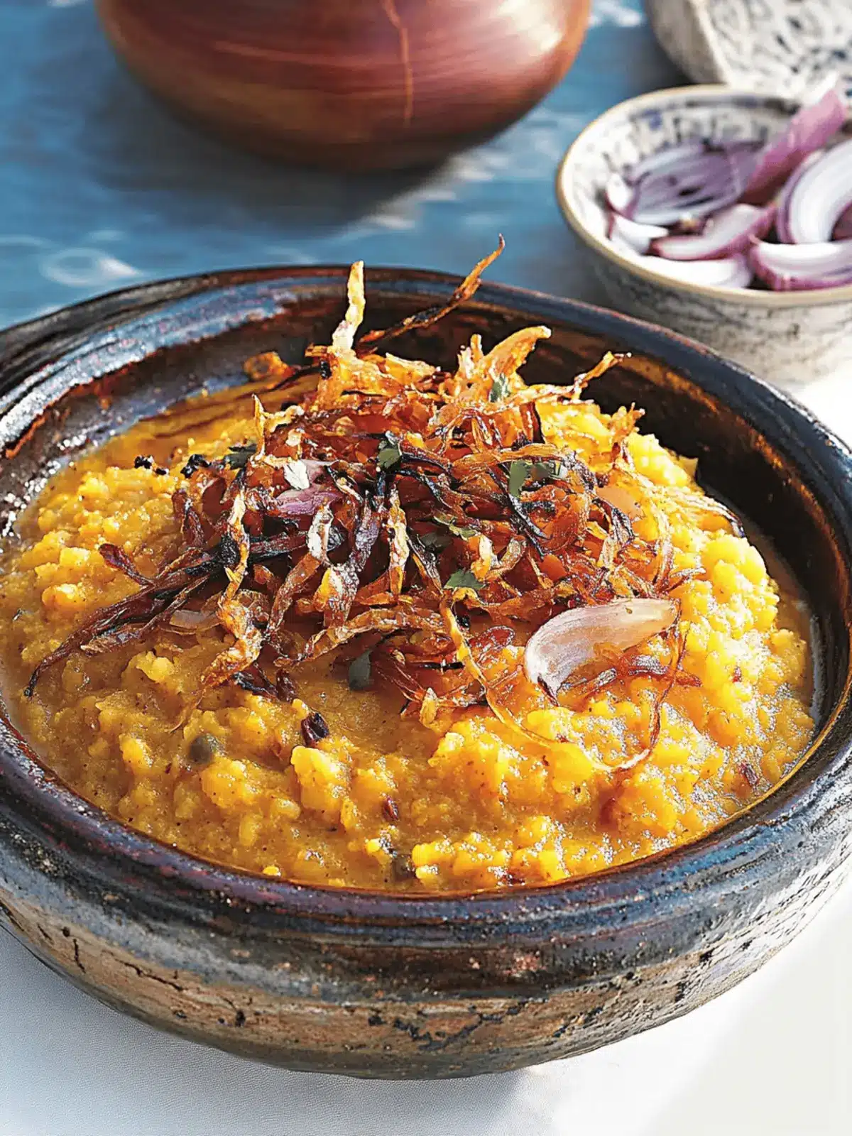 Caramelized Onion Dal