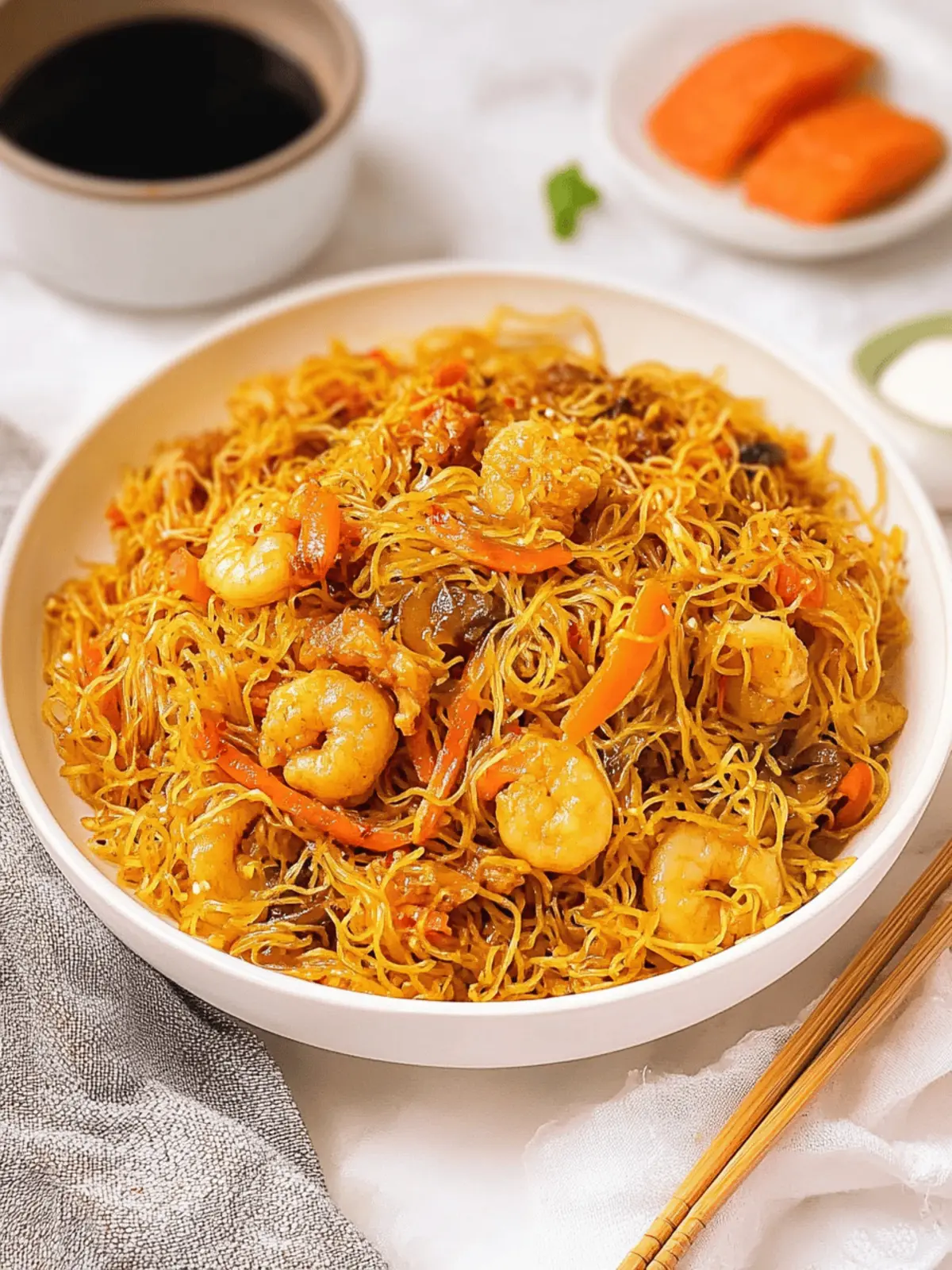 Savor Authentic Singapore Noodles Made Easy at Home 4 Singapore Noodles (Singapore Mei Fun)