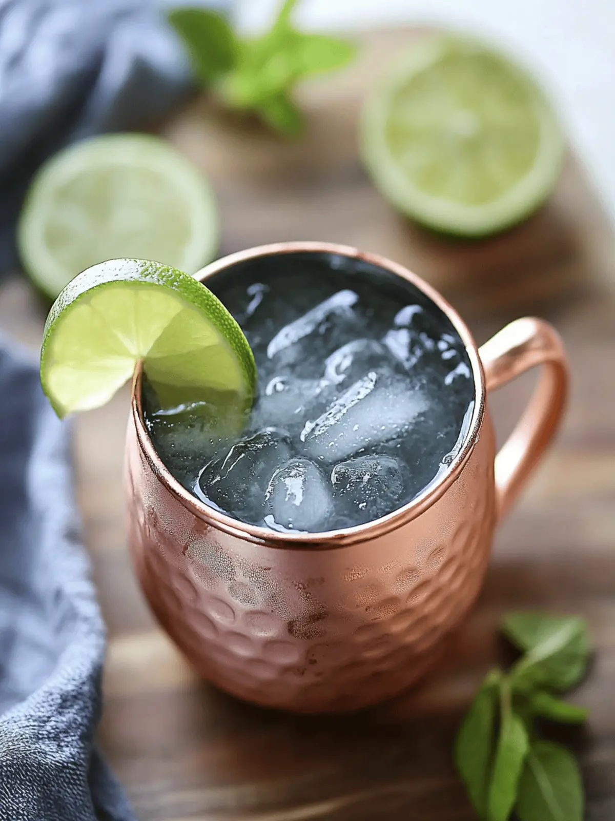 Refreshing Non-Alcoholic Moscow Mule Ginger Beer Mocktail Recipe 2 Non-Alcoholic Moscow Mule (Ginger Beer Mocktail)