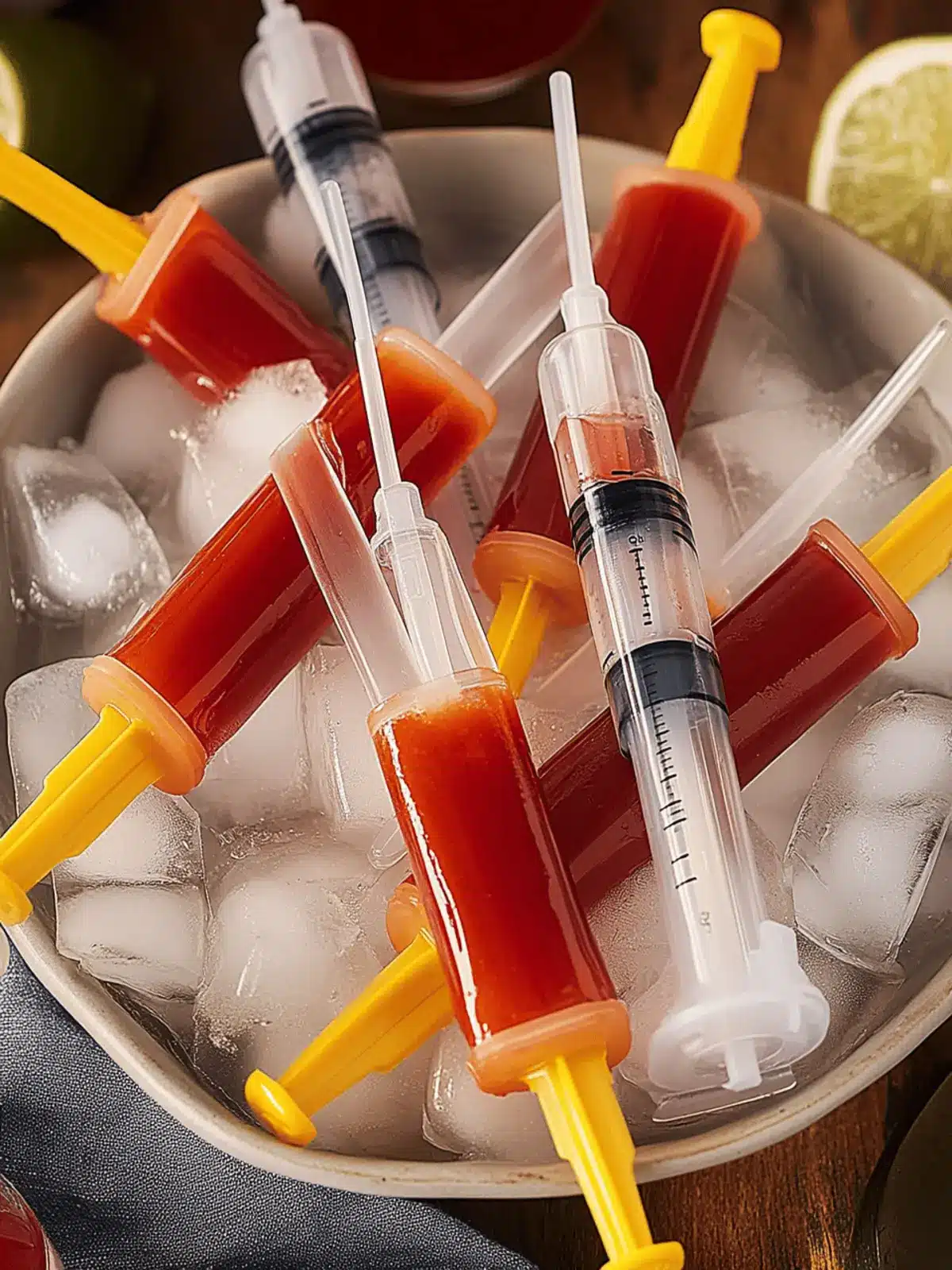 Spooky Bloody Mary Syringes to Thrill Your Halloween Party 3 Bloody Mary Syringes