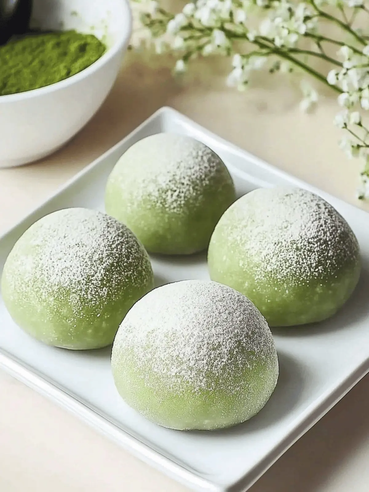 Matcha Mochi Recipe