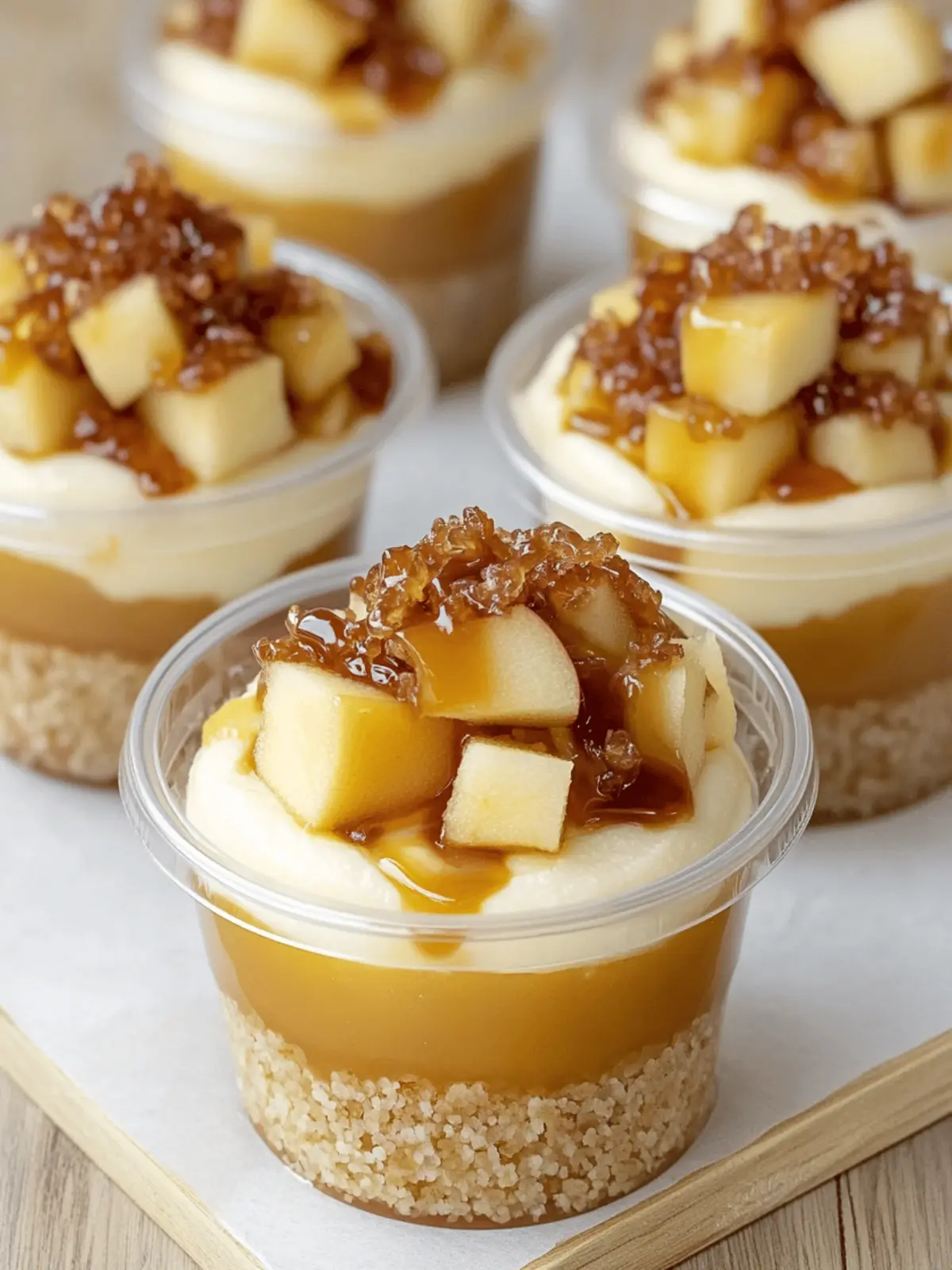 Delightful Caramel Apple Dessert Cups Recipe for a Cozy Treat 4 Caramel Apple Dessert Cups Recipe