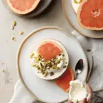 Grapefruit Panna Cotta