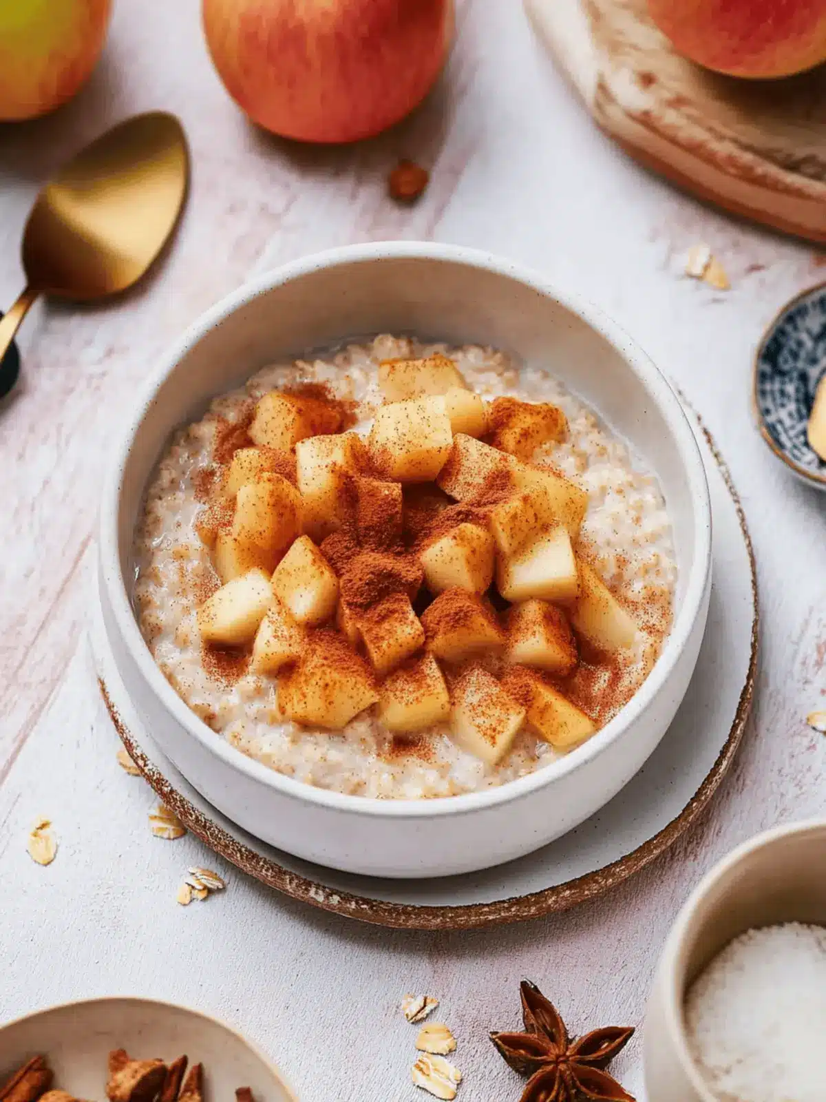Apple Cinnamon Oatmeal