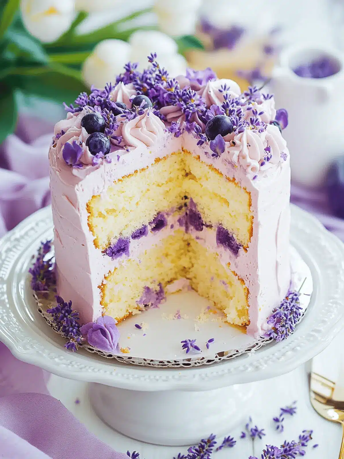 Lavender Cake