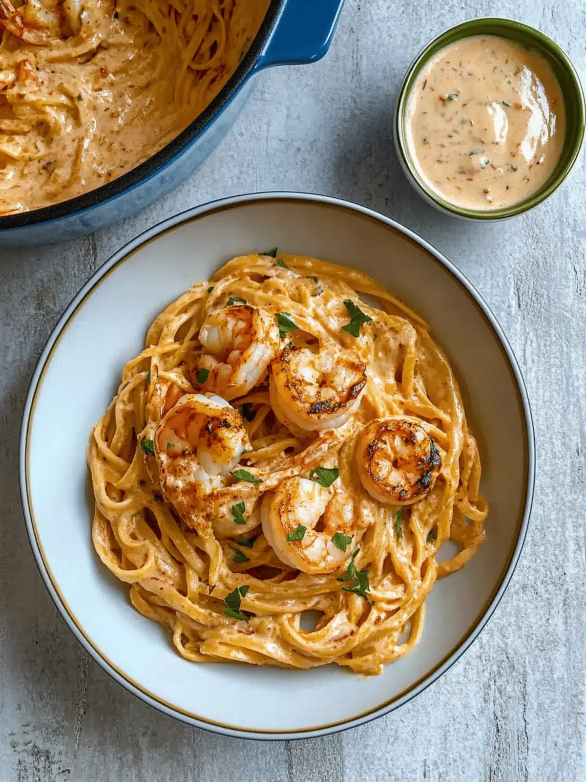 Creamy Shrimp Linguine Ready in 20 Minutes for a Quick Feast 3 Easy Creamy Shrimp Linguine