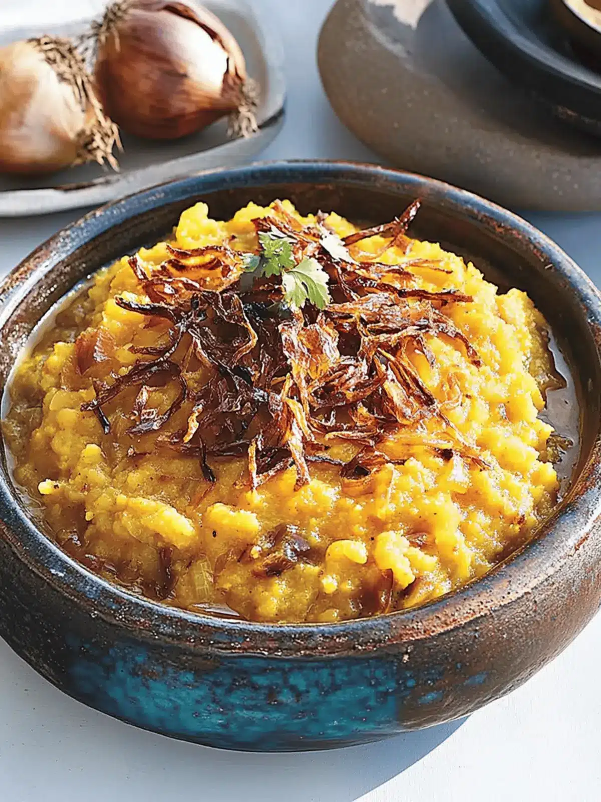Caramelized Onion Dal