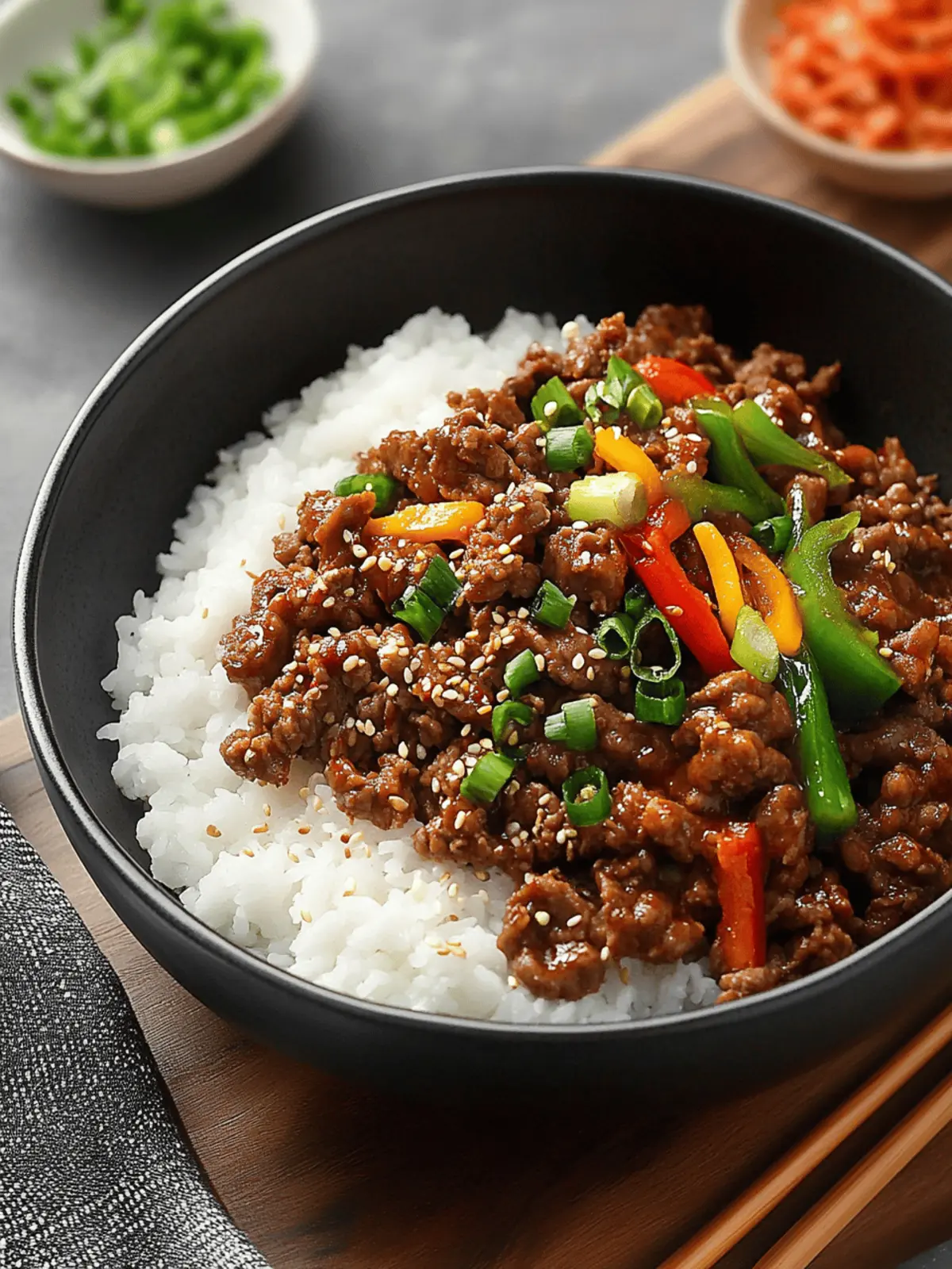 Korean Beef Bowl