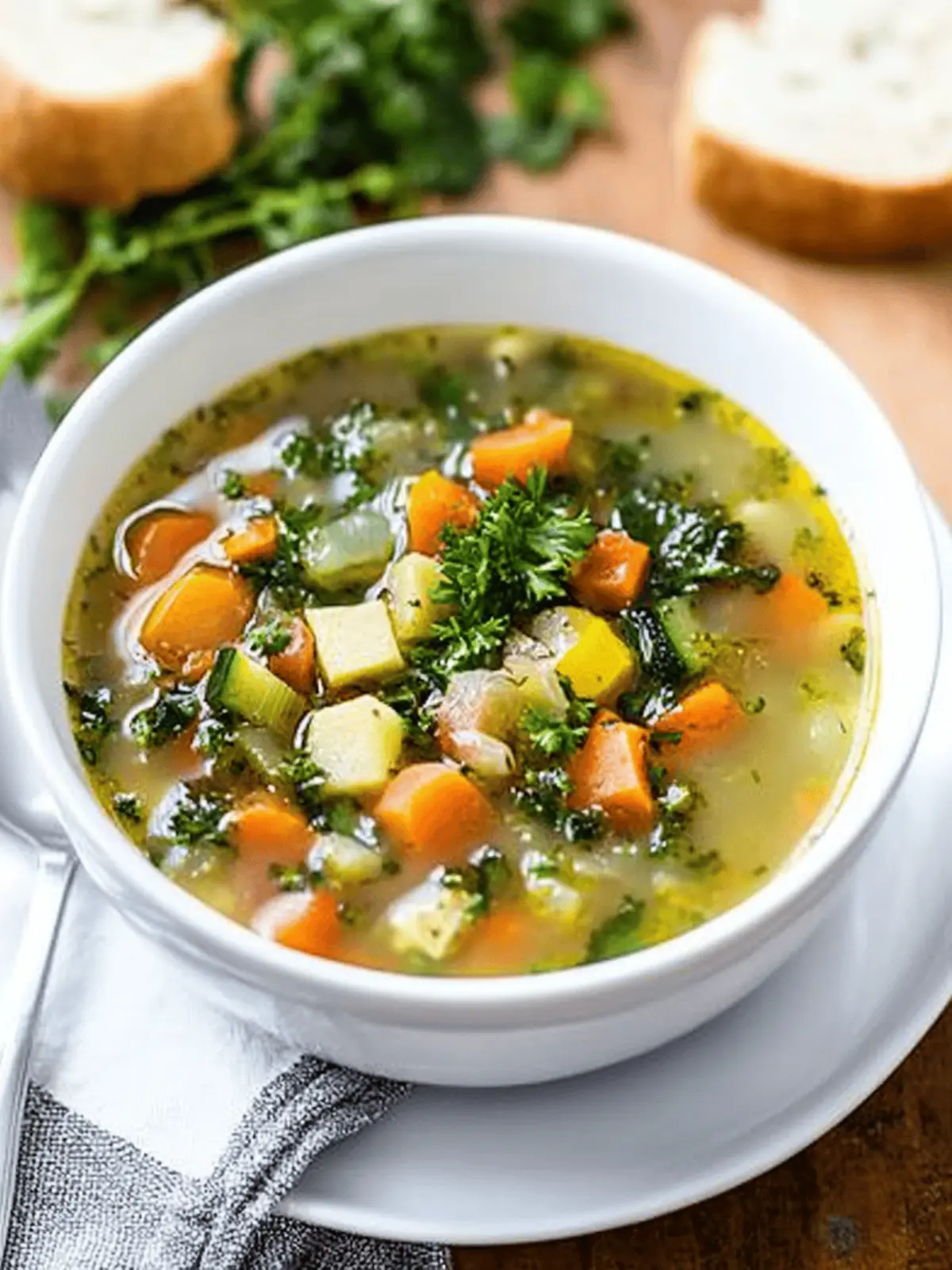 Delicious Vegetable Soup in 20 Minutes for a Cozy Night In 3 Vegetable Soup