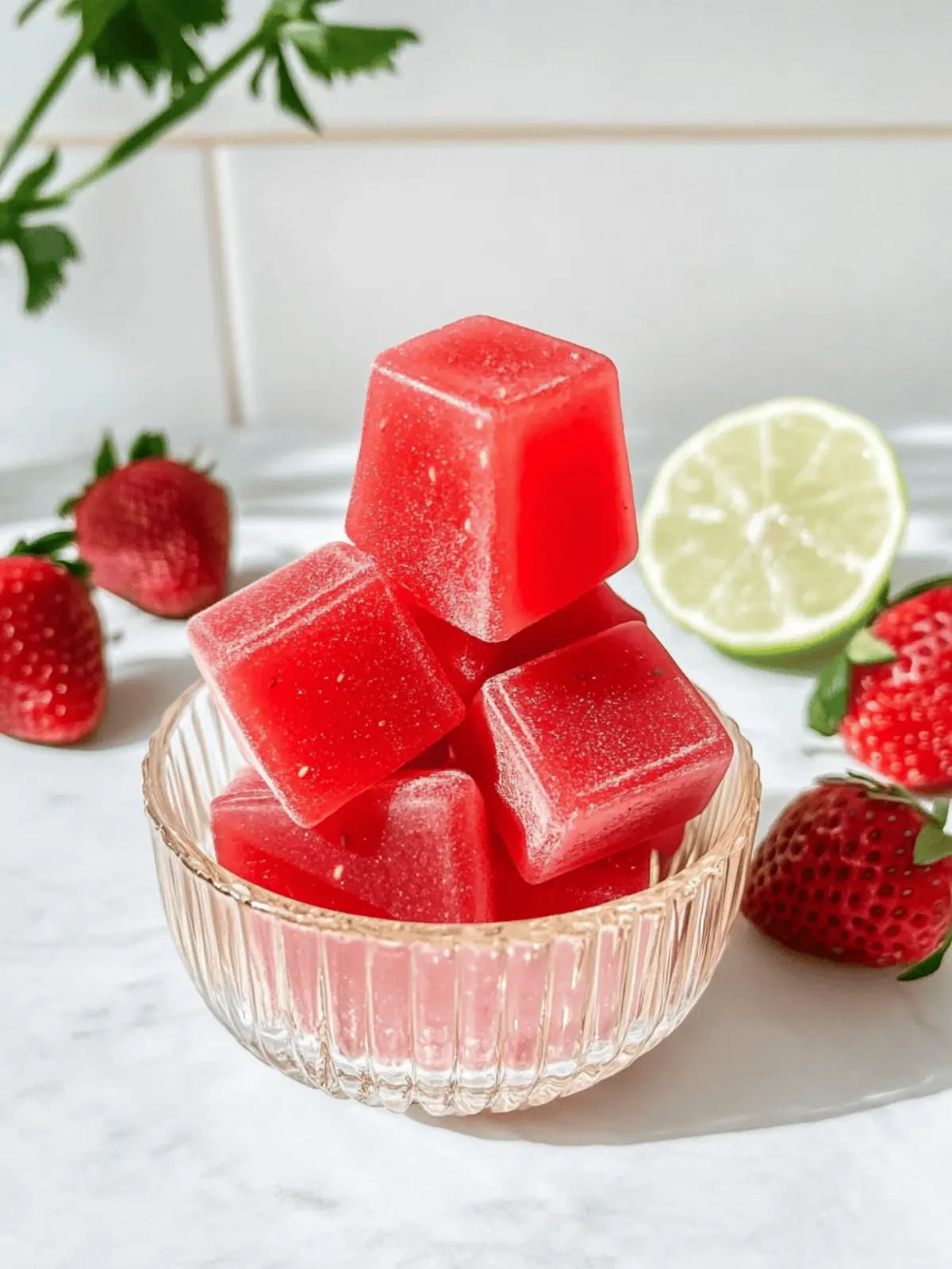 Homemade Strawberry Gummies: A Sweet Treat You’ll Love 4 Homemade Strawberry Gummies