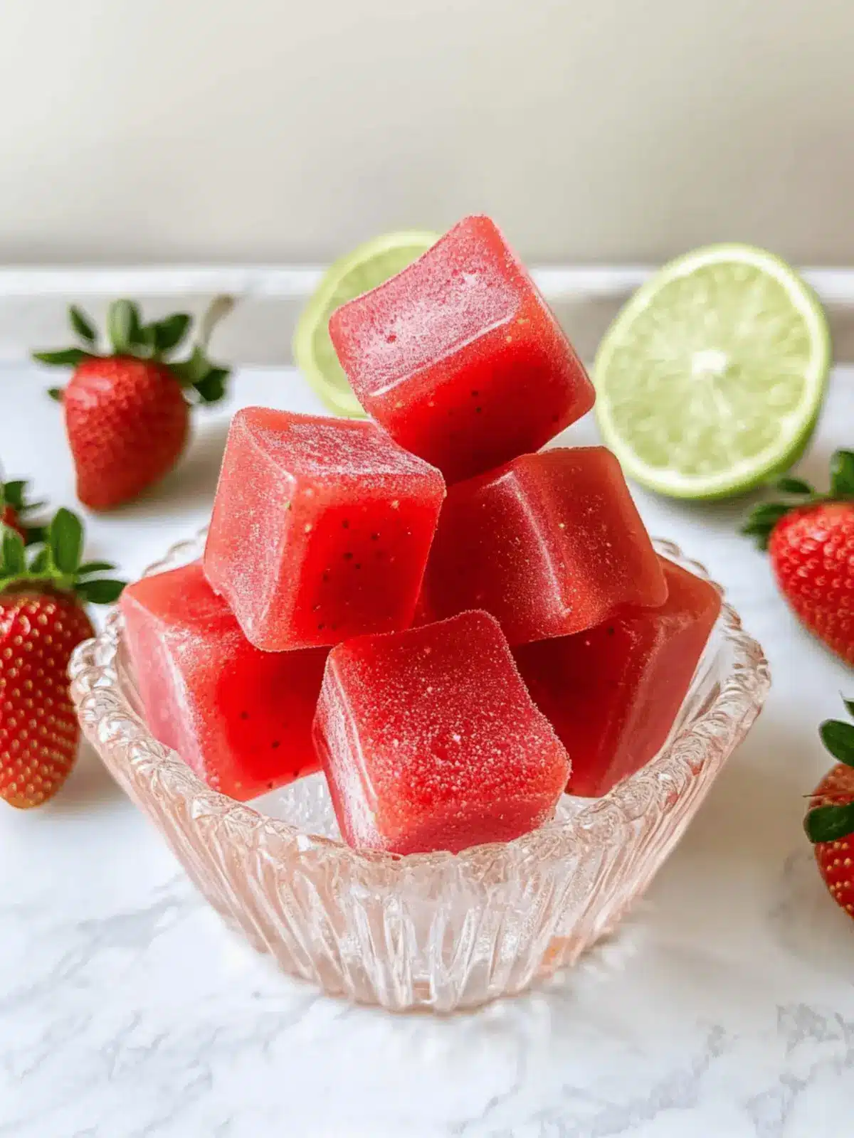 Homemade Strawberry Gummies: A Sweet Treat You’ll Love 3 Homemade Strawberry Gummies