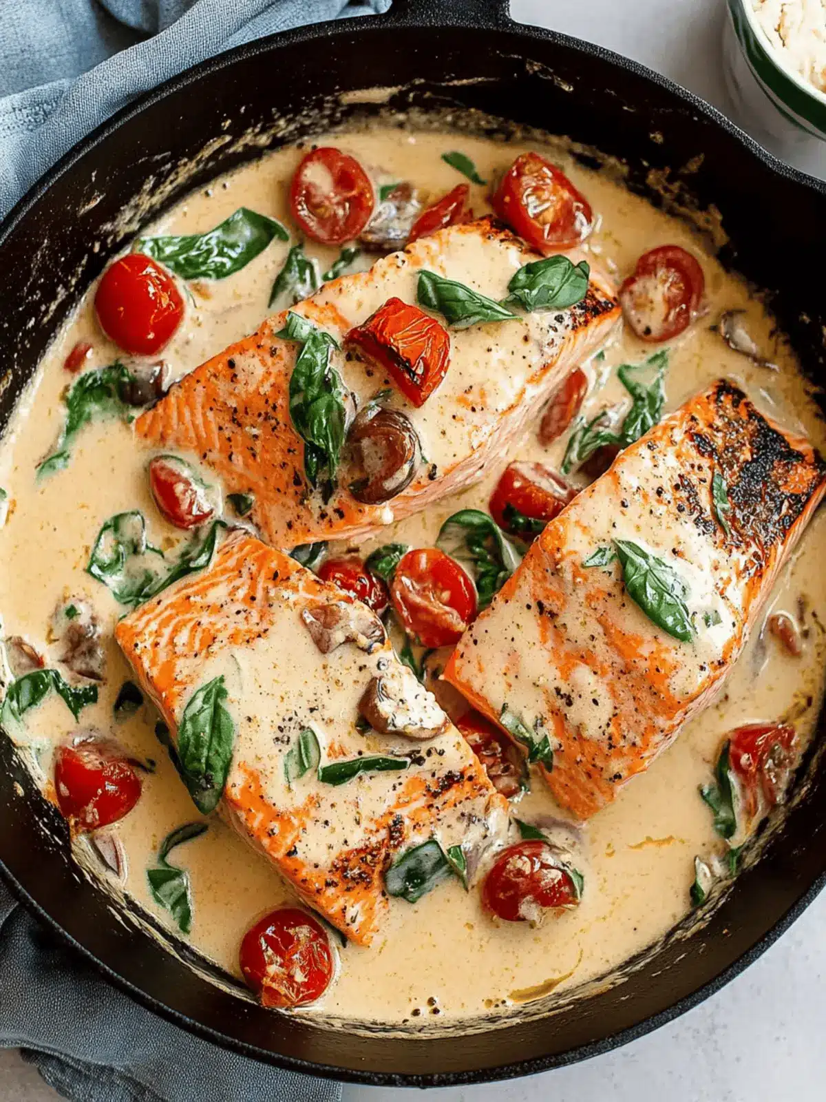 Creamy Tuscan Salmon