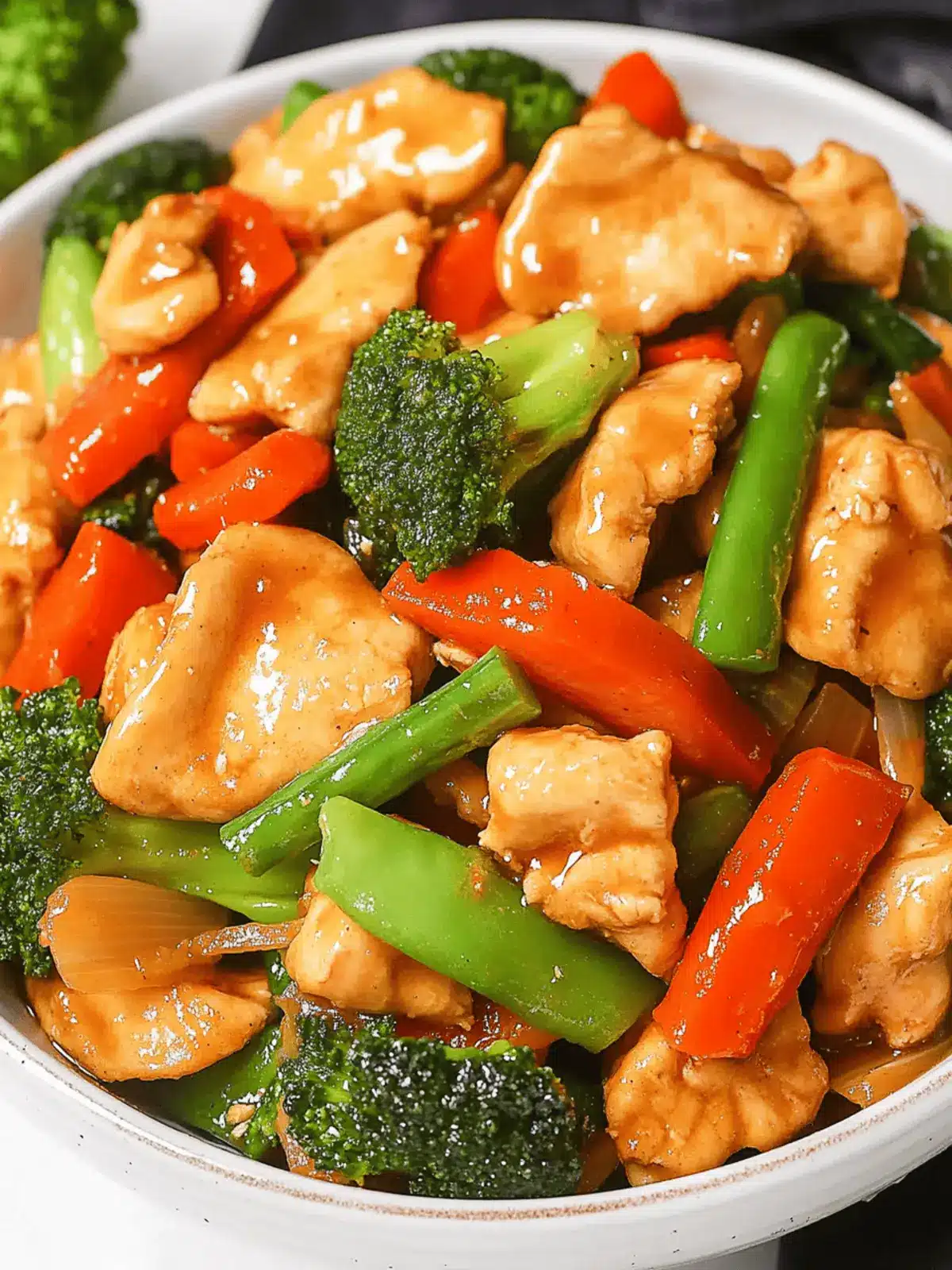 Chicken with Mixed Vegetable Stir Fry