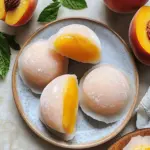 Whole Peach Mochi Recipe (Soft & Chewy)
