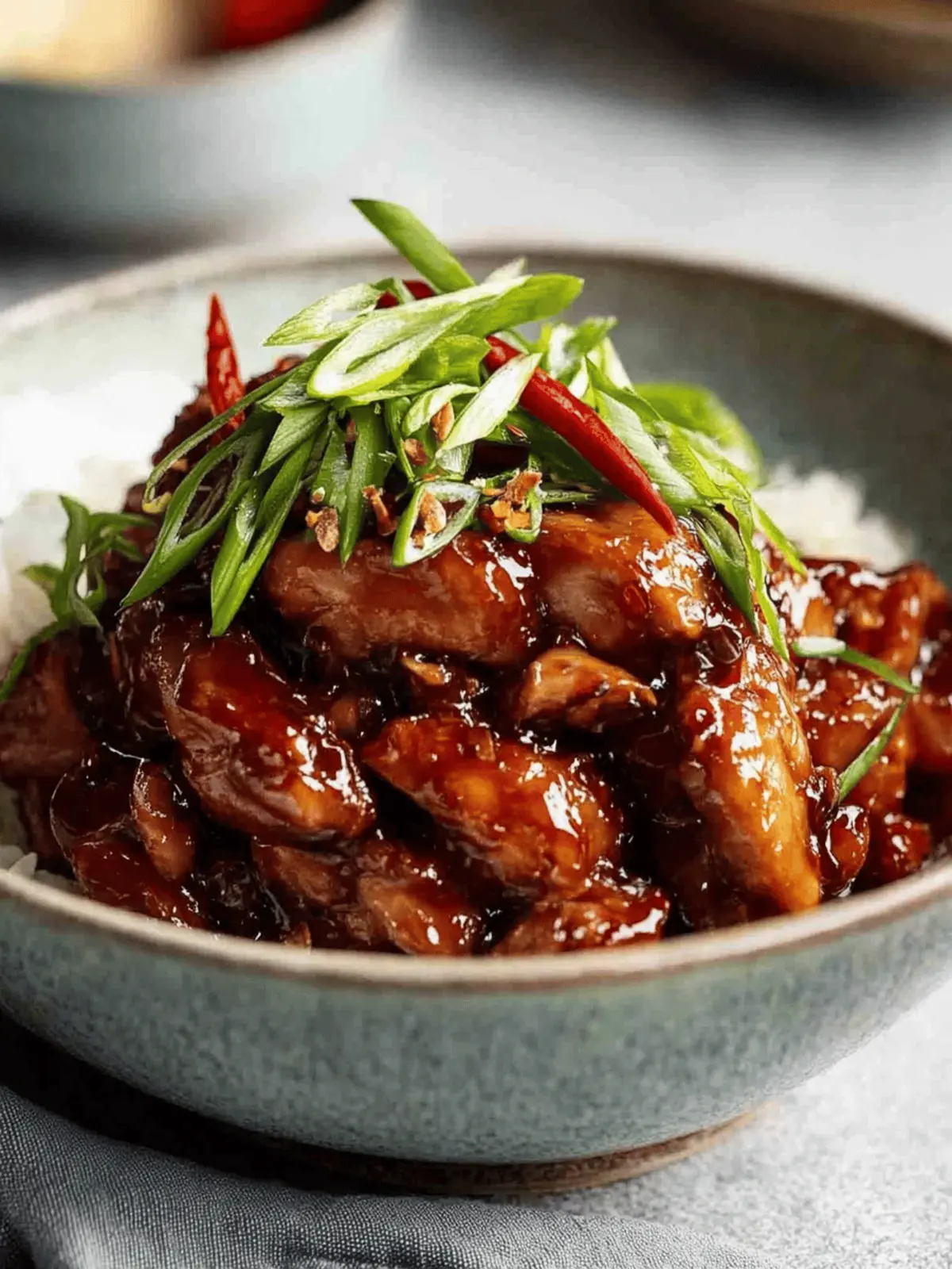 Vietnamese Caramel Ginger Chicken