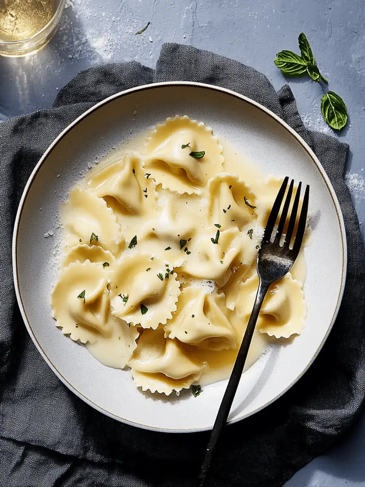 Hauntingly Delicious Ghost Purse Ravioli with Ricotta Pear Filling 3 Ghost Purse Ravioli