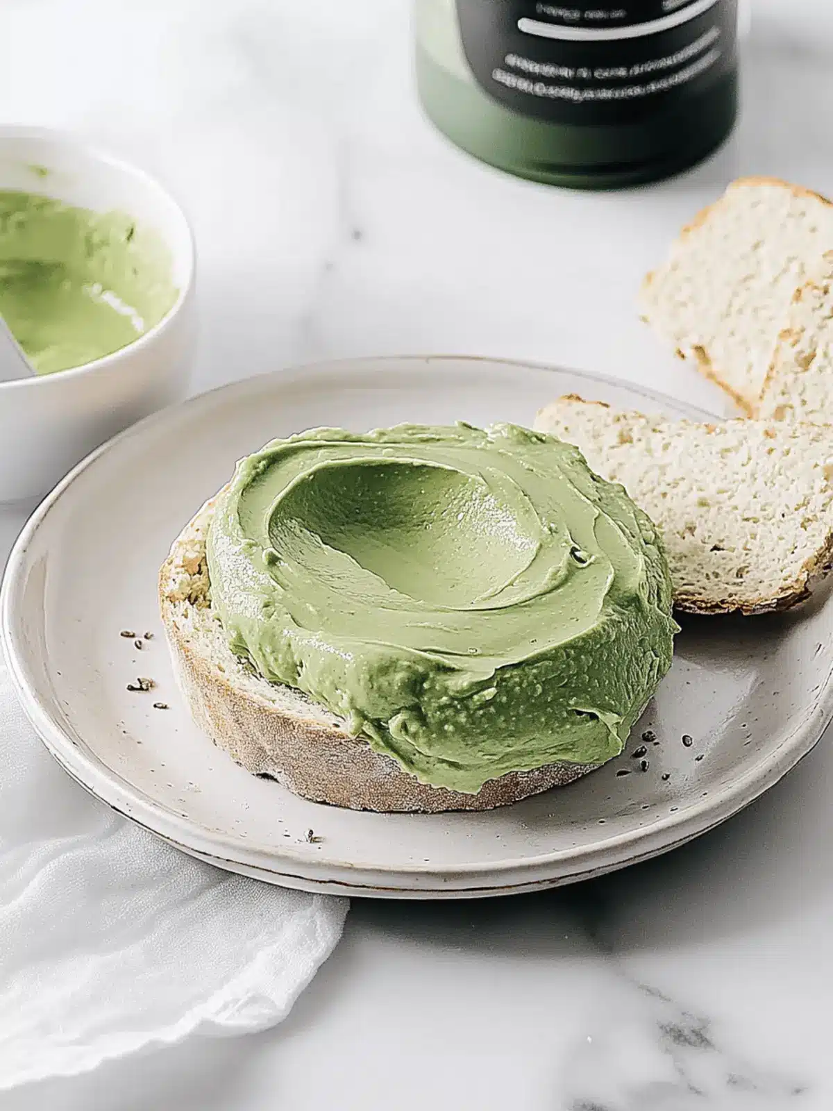 Matcha Cream Cheese Spread