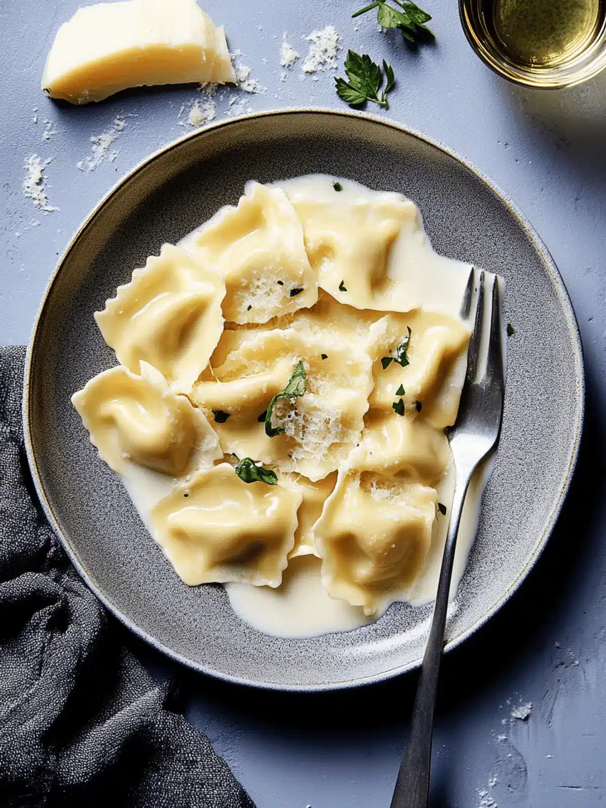 Ghost Purse Ravioli