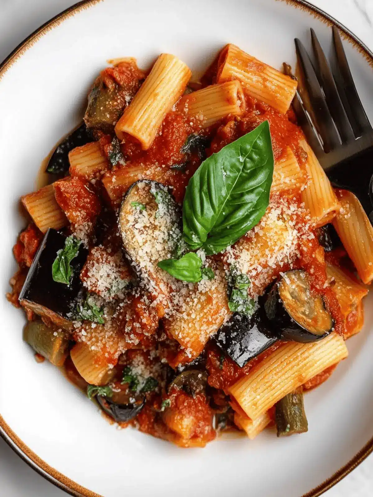 Best Pasta Alla Norma (classic eggplant pasta)