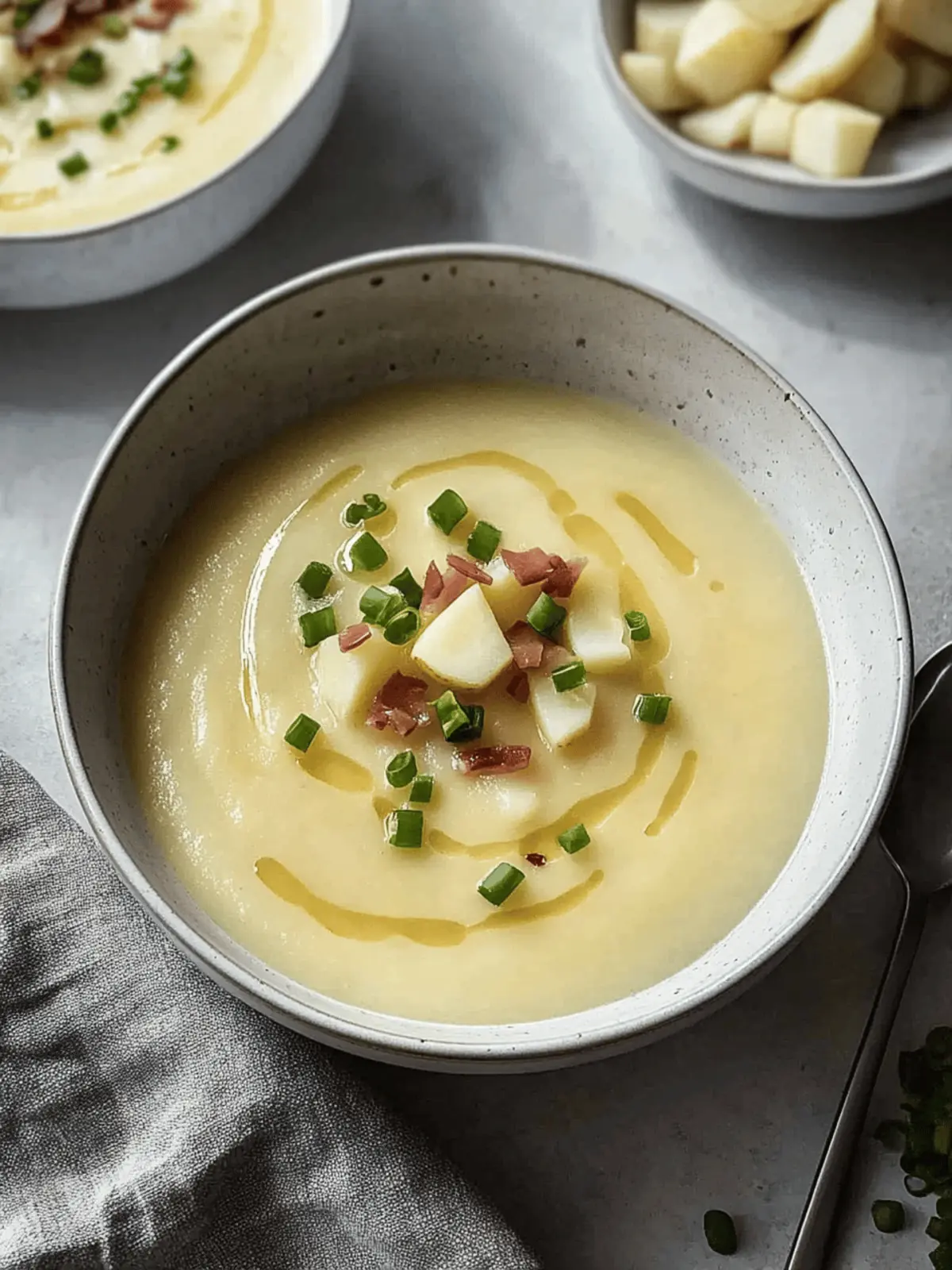 Creamy Potato and Leek Soup: A Cozy Hug in a Bowl 3 Potato and Leek Soup
