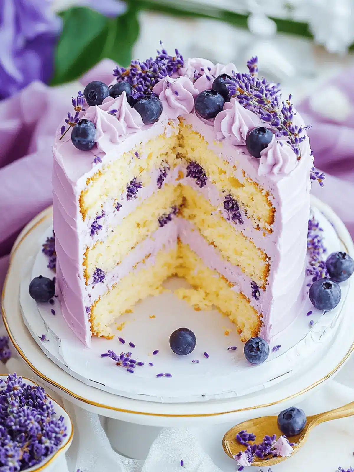 Lavender Cake