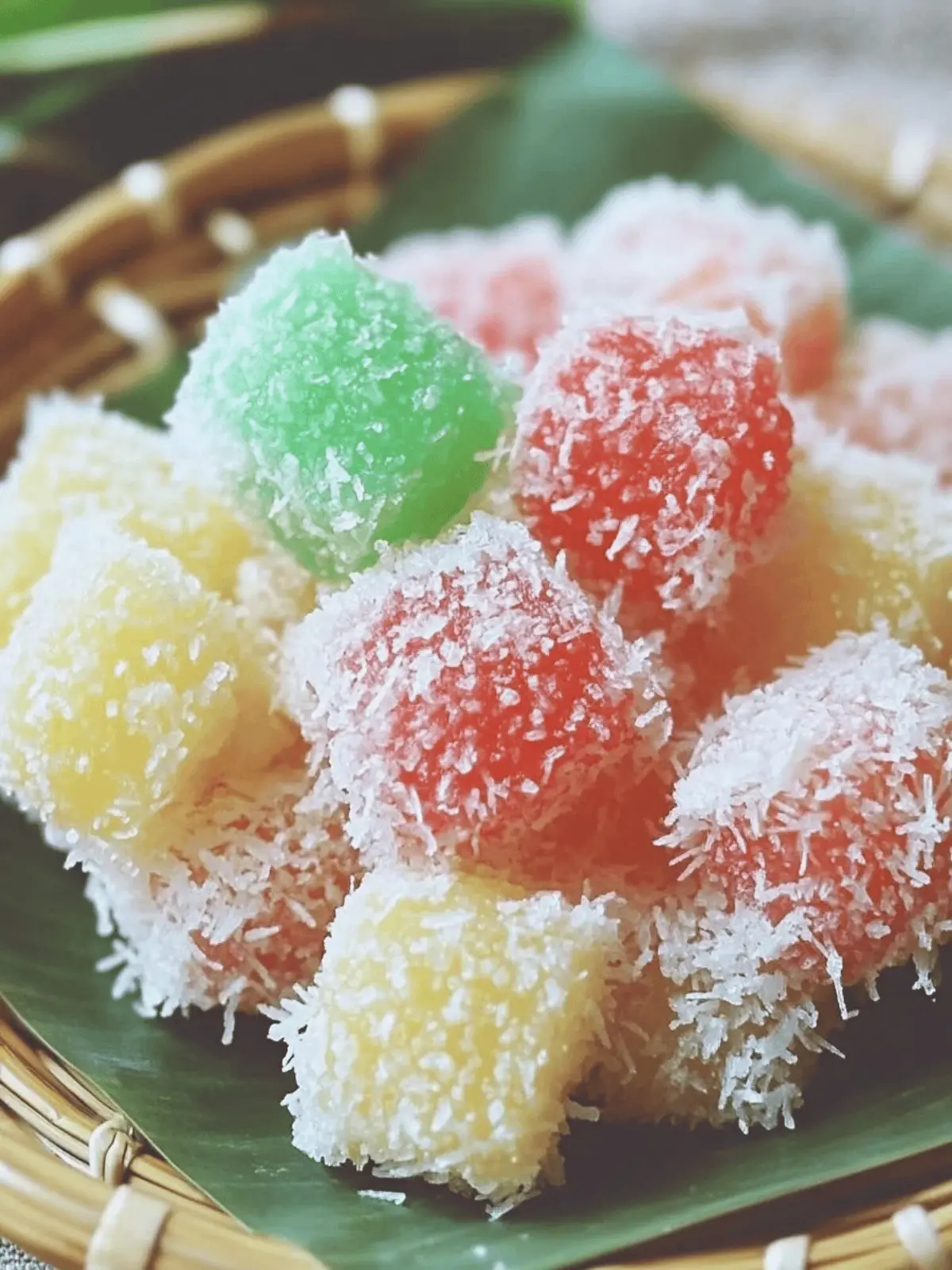 Pichi-Pichi (Steamed Cassava Cakes)