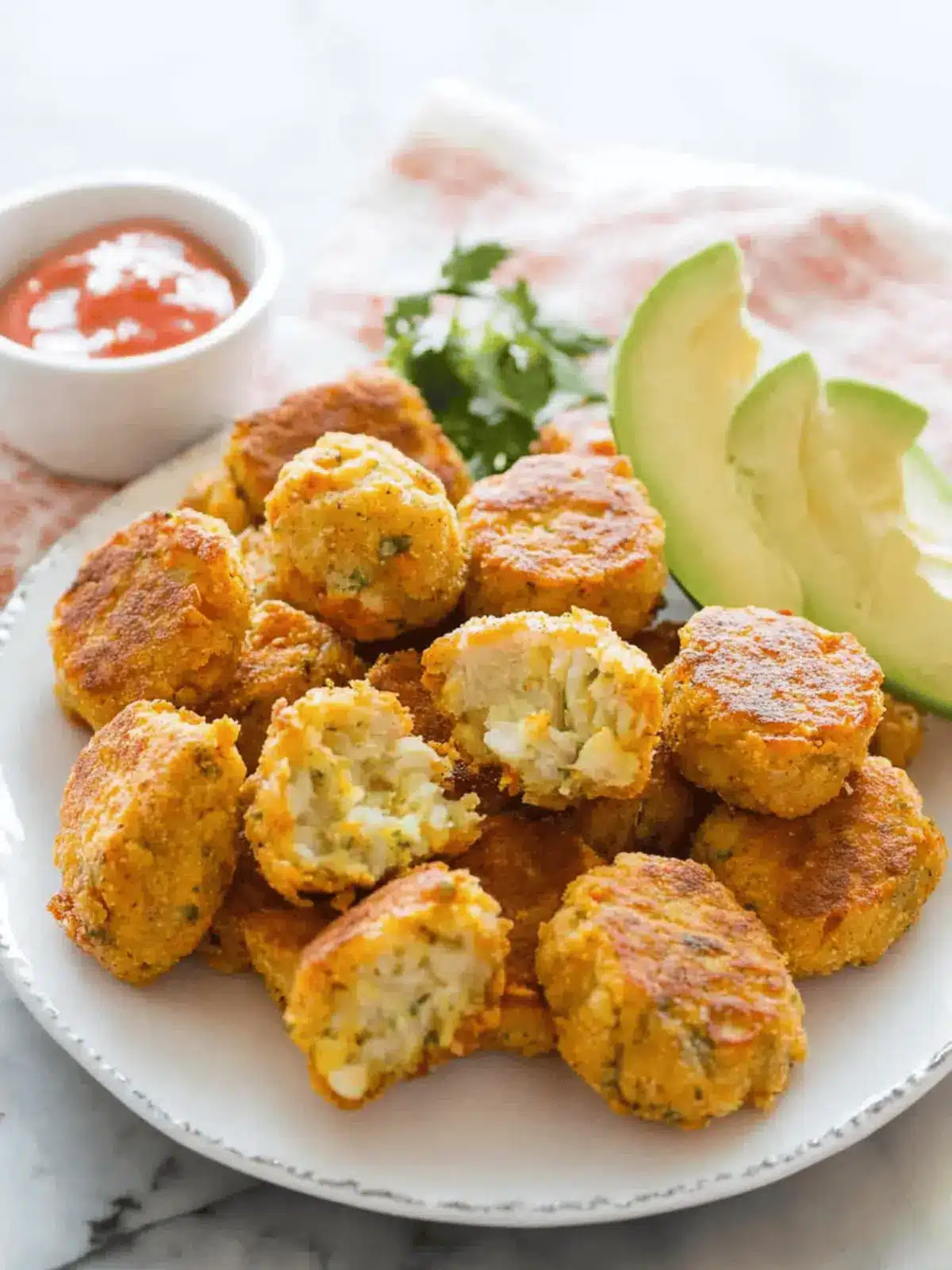Chickpea Vegetable Nuggets