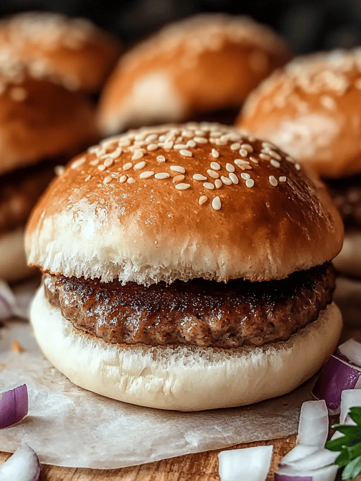 Small Batch Gluten-Free Hamburger Buns