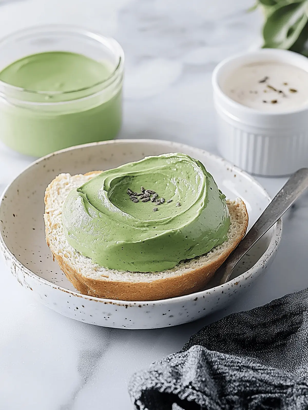 Matcha Cream Cheese Spread