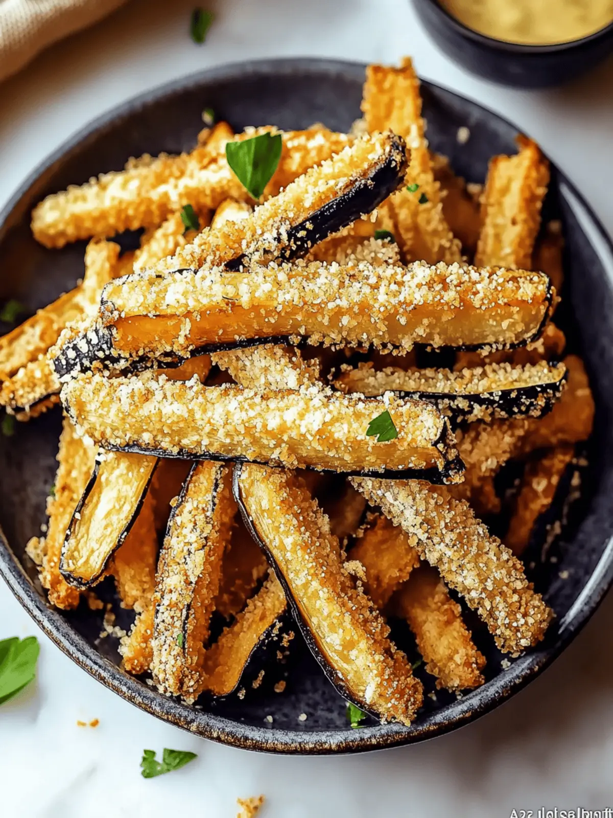 Crispy Eggplant Fries: A Guilt-Free Snack to Savor 2 Crispy Eggplant Fries