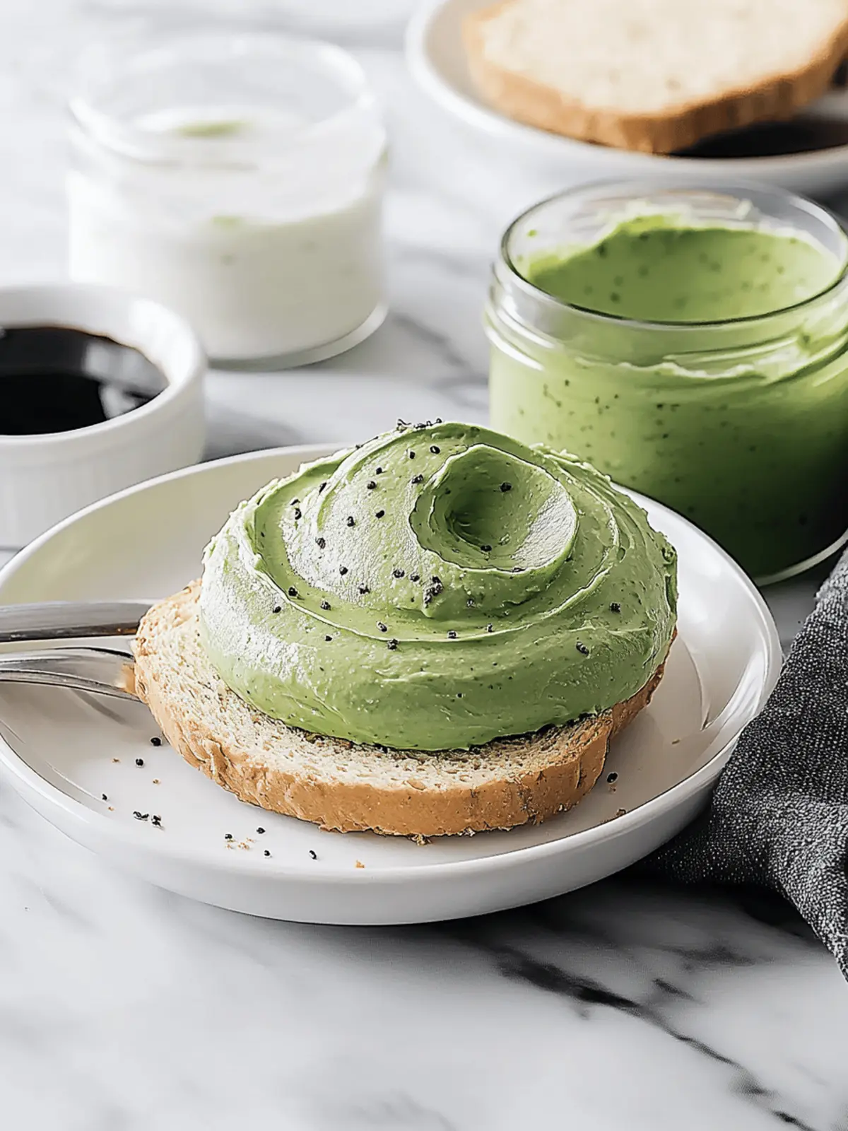 Matcha Cream Cheese Spread