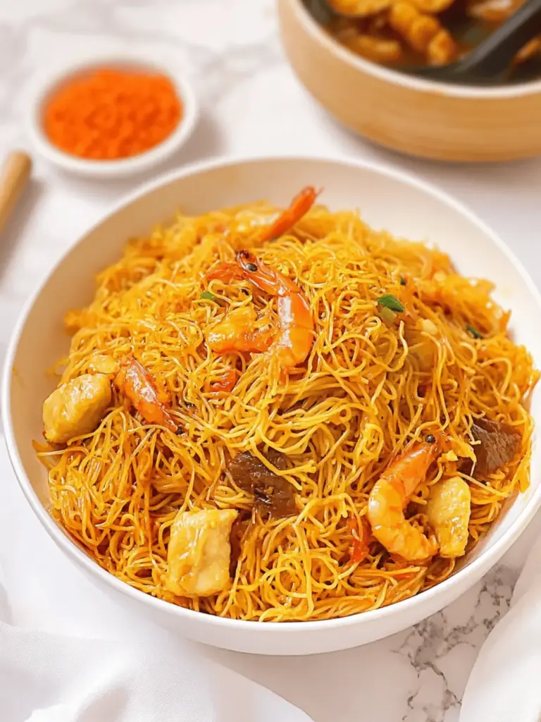 Singapore Noodles (Singapore Mei Fun)